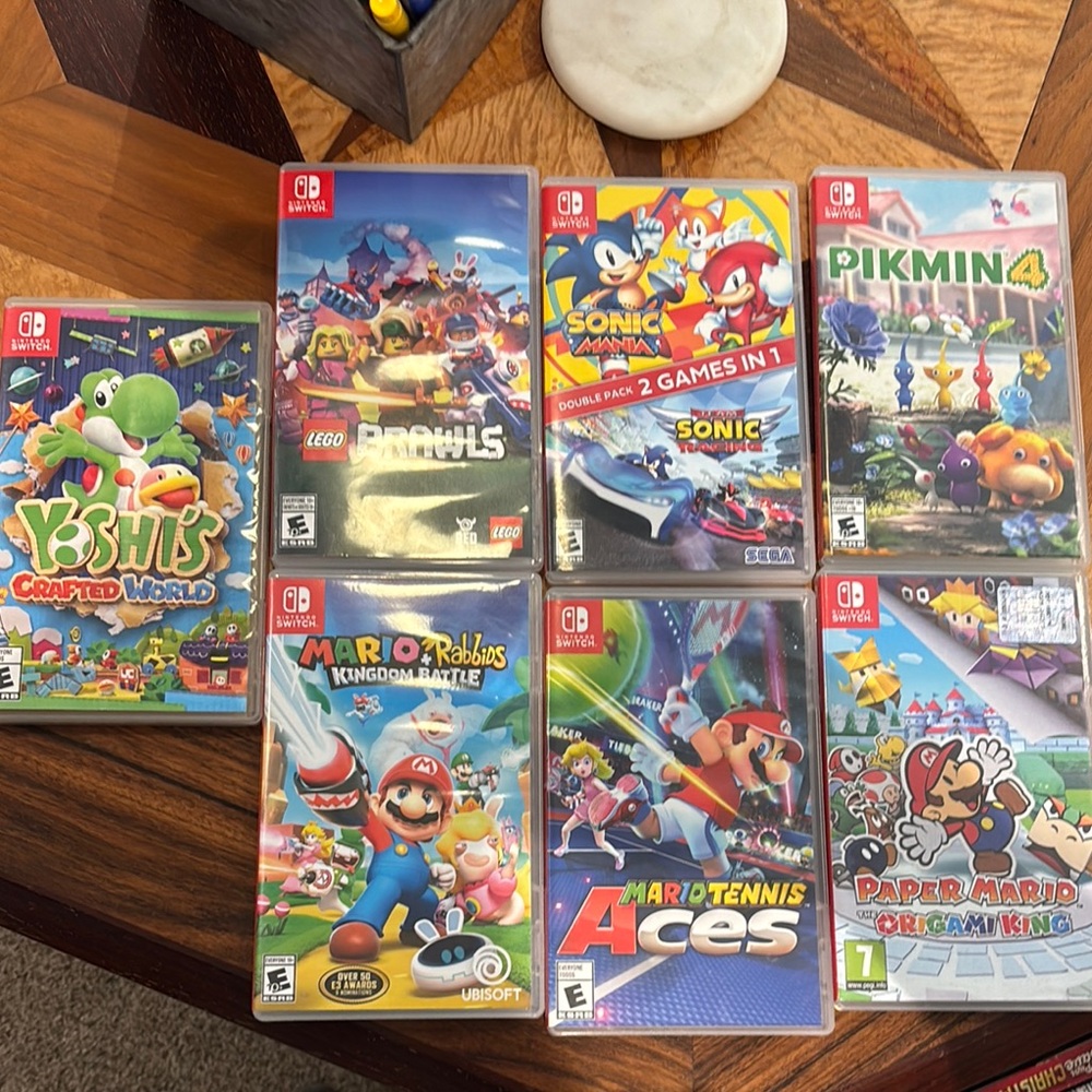 Nintendo Switch Game Collection - 7 games